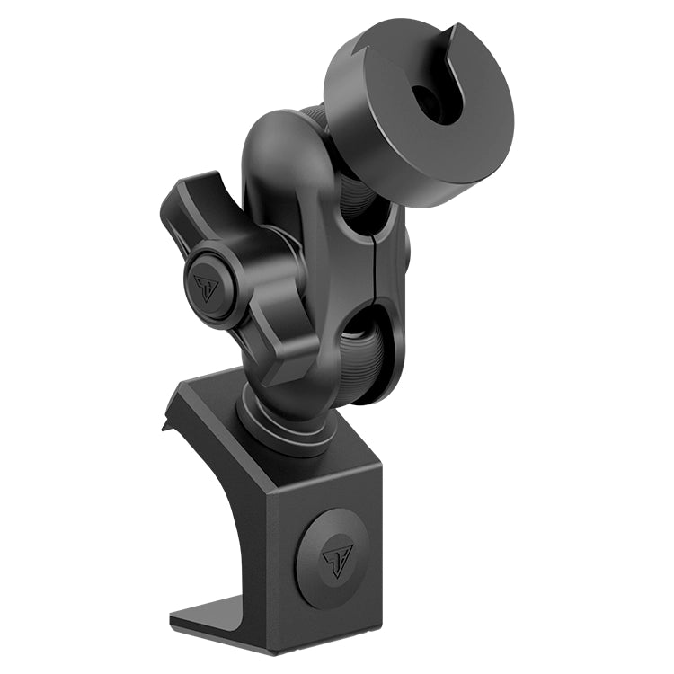 LINK™ CB Microphone Mount With Top Dash Clip | 2" Arm | 2021-2025 Ford Bronco | 6th Generation | (NOT FOR LEATHERETTE STITCHED DASH)