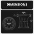Drink Holder Series - Perch / Brake / Clutch Reservoir Mount - Dual Ball