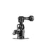  Diamond Base Flange | Short Reach Arm | GoPro Holder