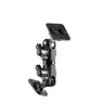 Diamond Pattern Base | 3.5" Arm | Dual T Holder