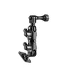 Diamond Pattern Base | 3.5" Arm | GoPro Holder