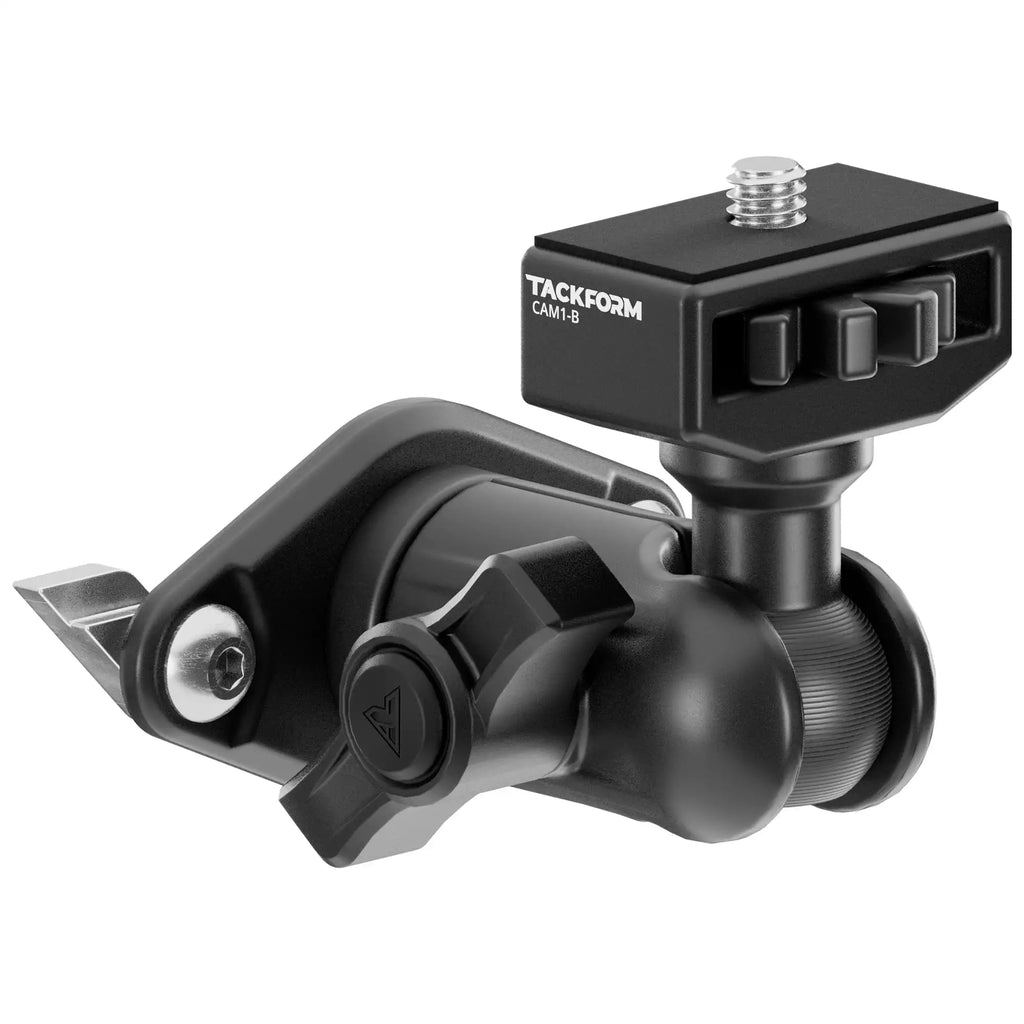 1/4"-20 Camera Holder | 20mm Metal Ball | Direct Fit Track
