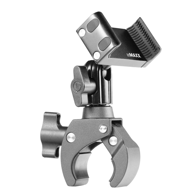 20 MAXX Motorcycle Phone Mount | Adjustable Bar Clamp 3/4" - 1-1/2" | For Android