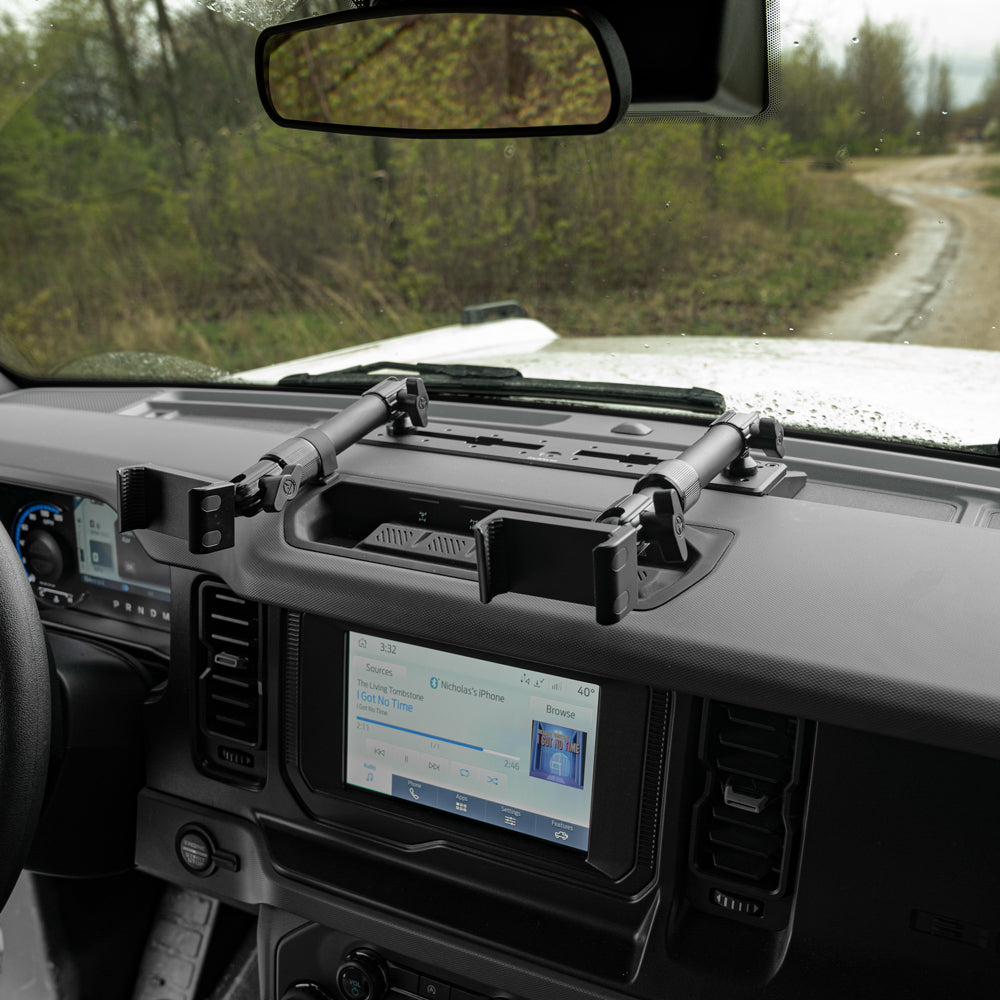 Fast Track Plus™ Dashboard Device Mount | 2021+ Ford Bronco & Bronco Raptor (Non-Sport)