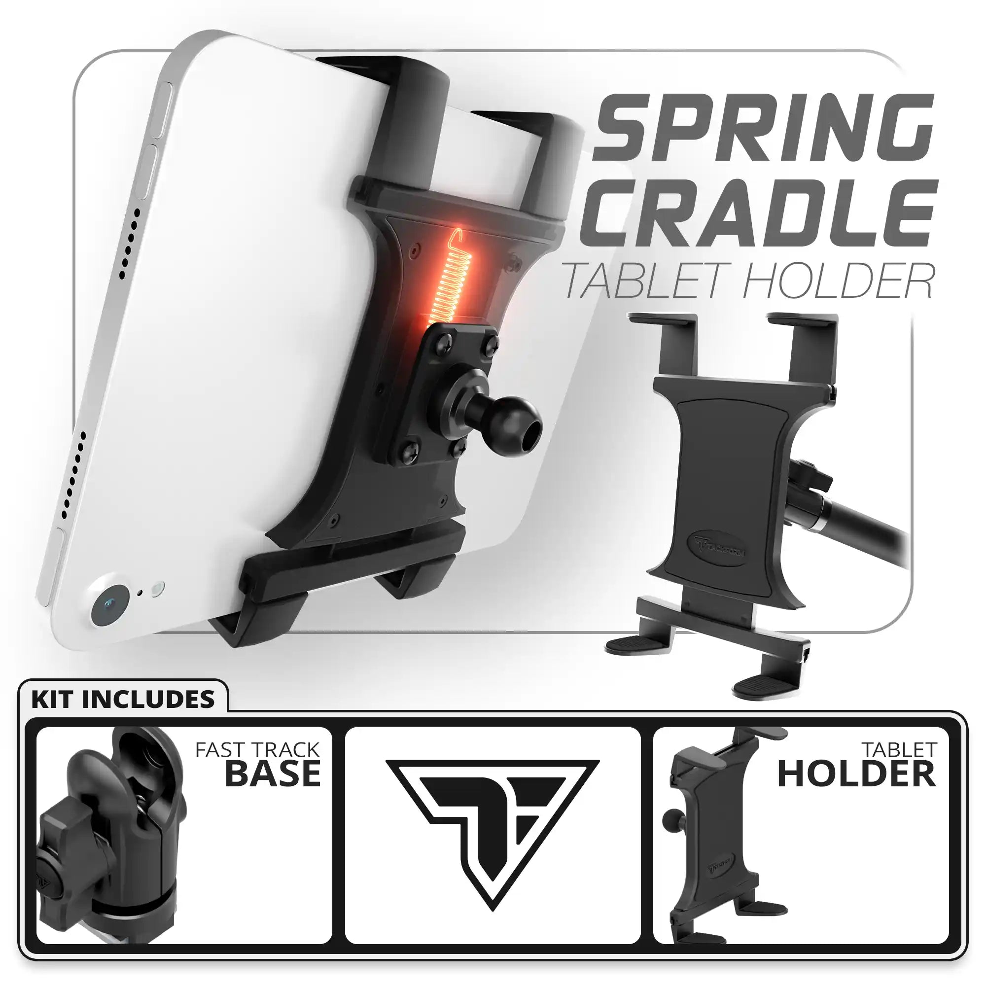 Tablet Spring Cradle | TRAXX™ - Fast Track Base with 20mm Socket – Tackform
