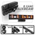 Auxbeam Holder | TRAXX™ - Fast Track Base | 2" Arm | Choose Panel Size