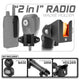 CB Radio/Microphone Holder | TRAXX™ - Fast Track Base | 5" DuraLock Arm
