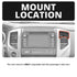 2005-2015 Toyota Tacoma LINK™ Passenger Side Vent Mount with 20mm Metal Ball & 17mm Metal Ball