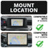 2024+ Toyota Tacoma (8" & 14" Screen) & 2025+ Toyota 4Runner LINK™ Dash Clip with 20mm Metal Ball & Dovetail