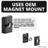 GME Radio Microphone Holder with 20mm Metal Ball