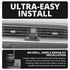 2022-2026 GMC Sierra 1500 & 2024-2026 GMC Sierra HD LINK™ Dash Clip with Qi Wireless Charging Phone Mount and Customizable LED Accent Lighting