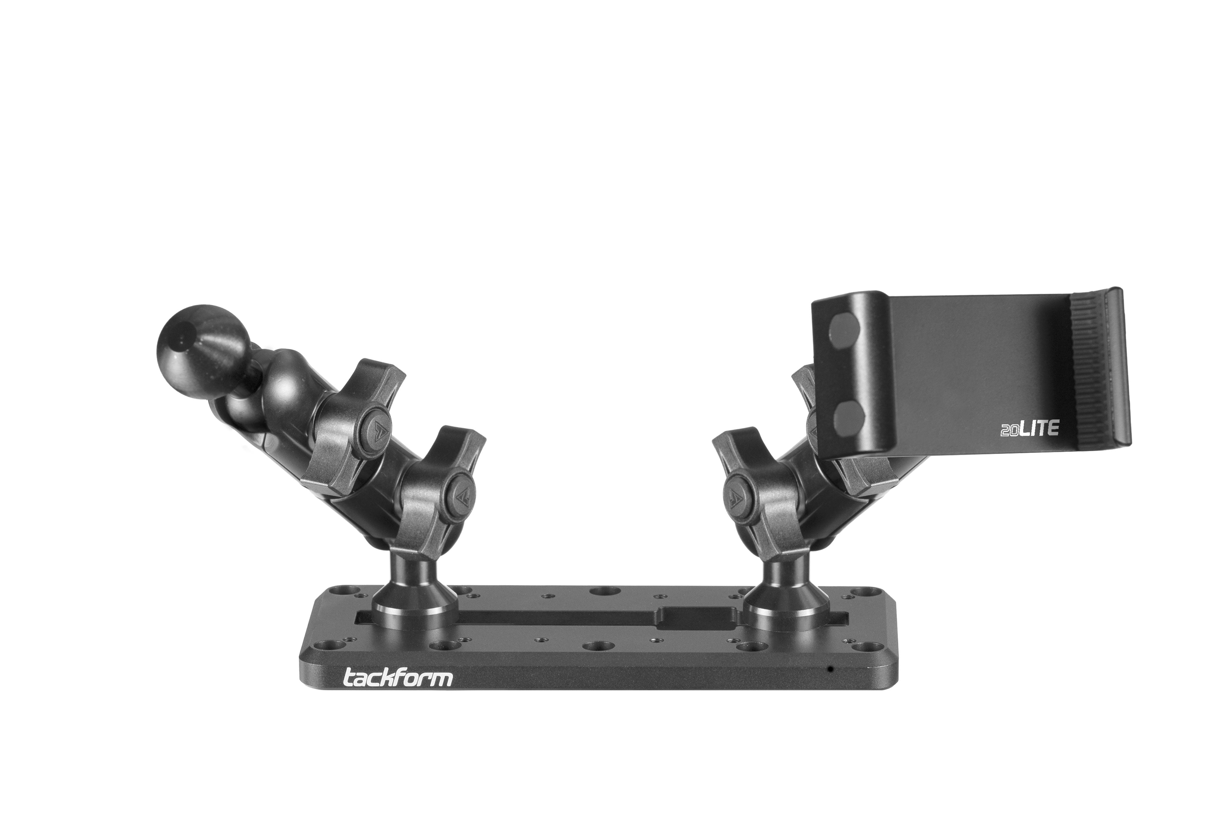 Multi Device Mount Bracket | 3.5" Arm | Garmin | 20LITE Spring Cradle Media  | Phone Holder