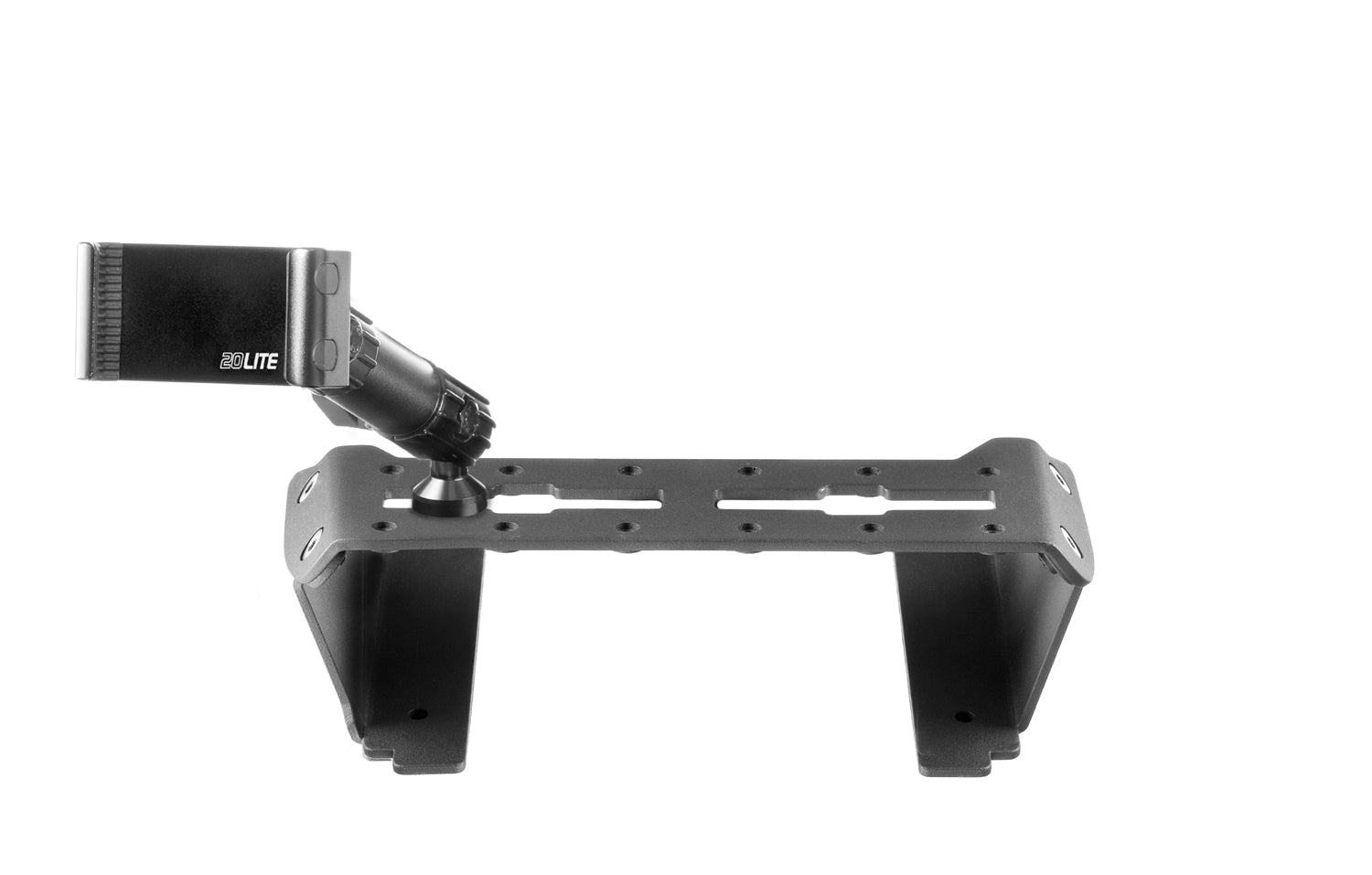 FT13-20L - Fast Track Dash Mount with Spring Loaded Phone Holder - 2022 Ford Super Duty - ( Compatible with 12" Screen Only )