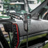 Ford Ranger Dashboard with Tackform's Industry Leading Magnetic Midland Radio Holder on the Tackform Slim Track Dash Bracket