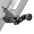 LINK™ Grab Handle Mount With Midland Magnetic CB Radio Mic Holder | 3.5" Arm | 2018 - 2023 Jeep JL, Gladiator, and 4XE