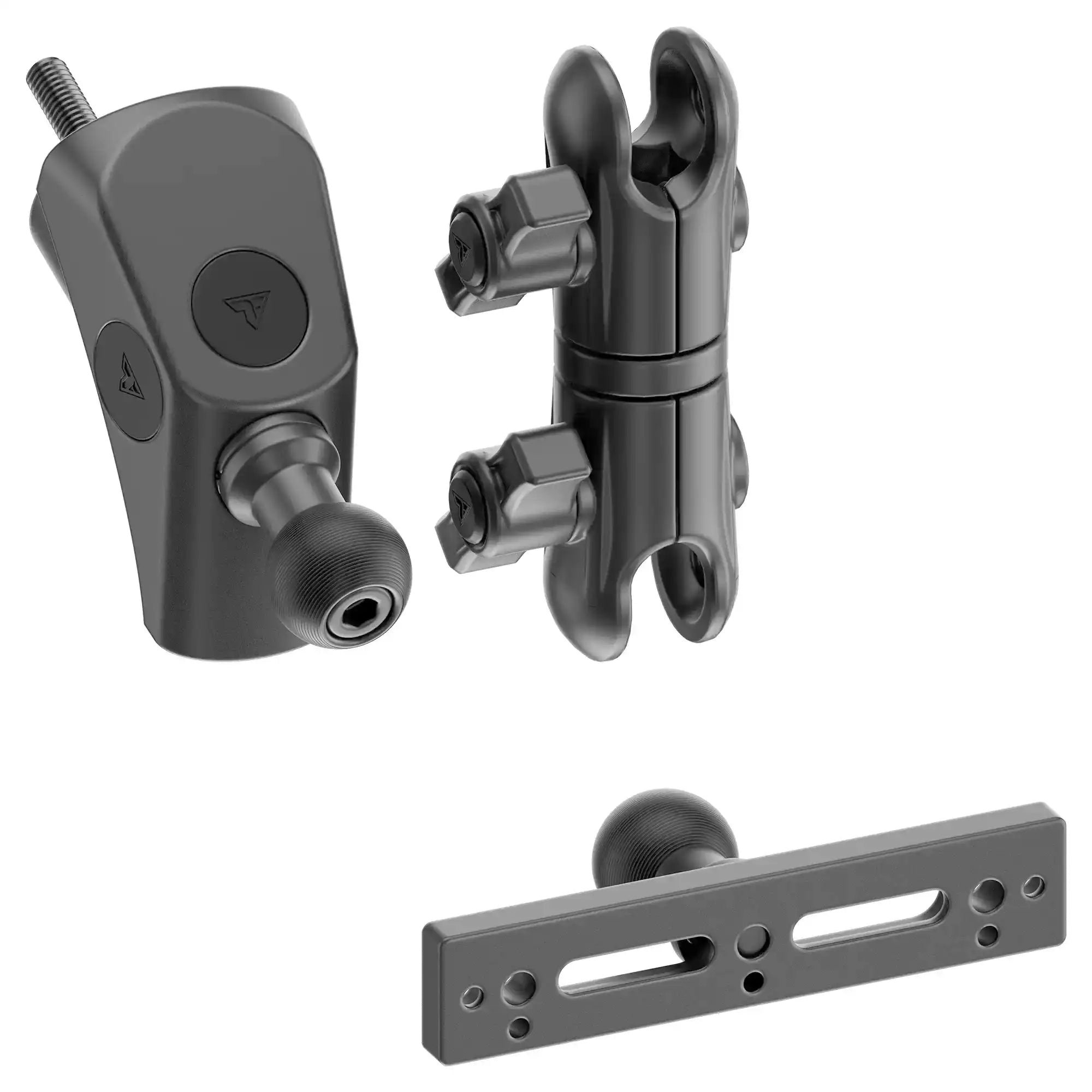 LINK™ Grab Handle Mount With Auxbeam Switch Panel Holder | 3.5" Arm | 2024+ Jeep JL, Gladiator, and 4XE
