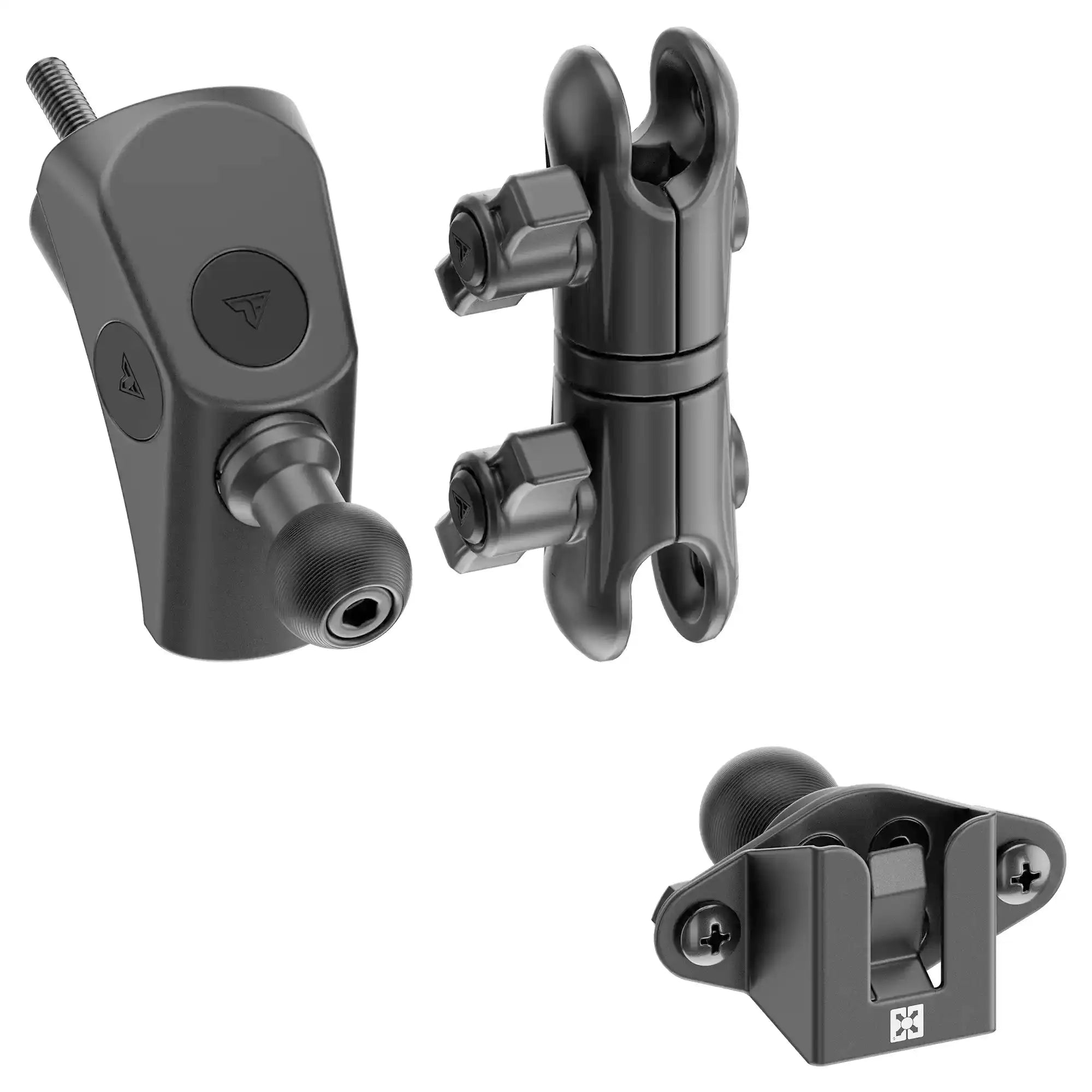 2024+ Jeep JL, Gladiator, and 4XE LINK™ Grab Handle Mount With CB Radio Mic Holder | 3.5" Arm