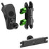 Product image of 2024+ Jeep JL/JT and 2024-2025 4xe Switch Panel Mount for Grab Handle with Green Knobs