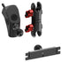 Product image of 2024+ Jeep JL/JT and 2024-2025 4xe Switch Panel Mount for Grab Handle with Red Knobs