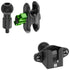 LINK™ Grab Bar Mount With CB Radio Mic Holder | 3.5" Arm | 2018 - 2023 Jeep JL, Gladiator, and 4XE