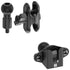 LINK™ Grab Bar Mount With CB Radio Mic Holder | 3.5" Arm | 2018 - 2023 Jeep JL, Gladiator, and 4XE