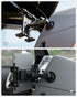Heavy Duty Commercial Drill Base Mount | All-Metal SLATE™ Tablet Holder | Choose Your Arm Length