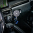 2024+ Toyota Tacoma & 2025+ Toyota 4Runner Passenger Side Grab Handle Mount with Midland Magnetic CB Radio Mic Holder