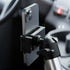 TF26-SRT1-26L | Seat Rail Mounted Phone Mount | 20"-24" Telescoping Arm