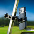 All-Metal Golf Cart Mount with Universal Phone Holder