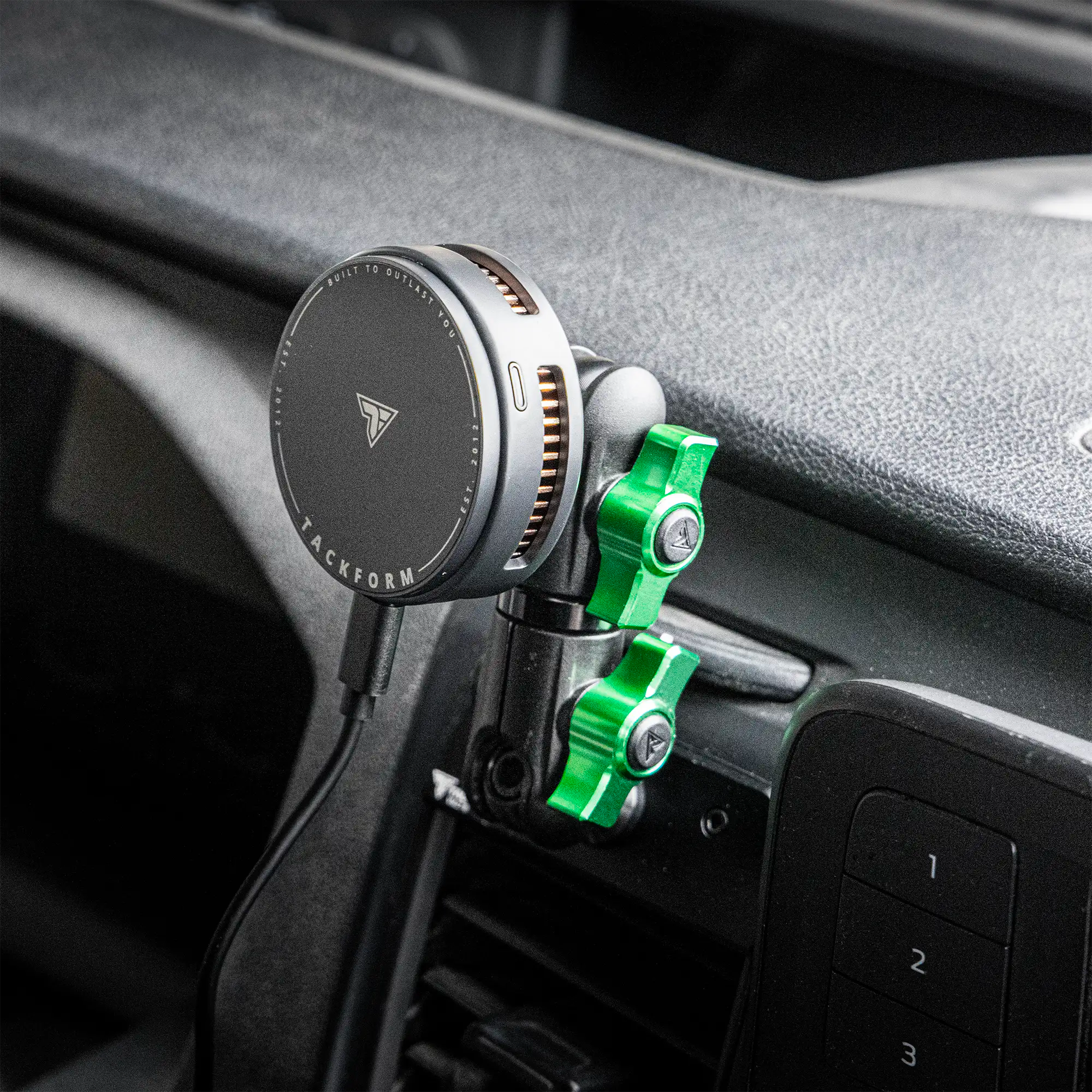 Ford Transit MagSafe Charging Phone Mount, Vent Mount with Color Accent Knobs