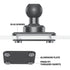 Metal Installation Dashboard Mount Backing Plate for AMPS/Diamond Brackets