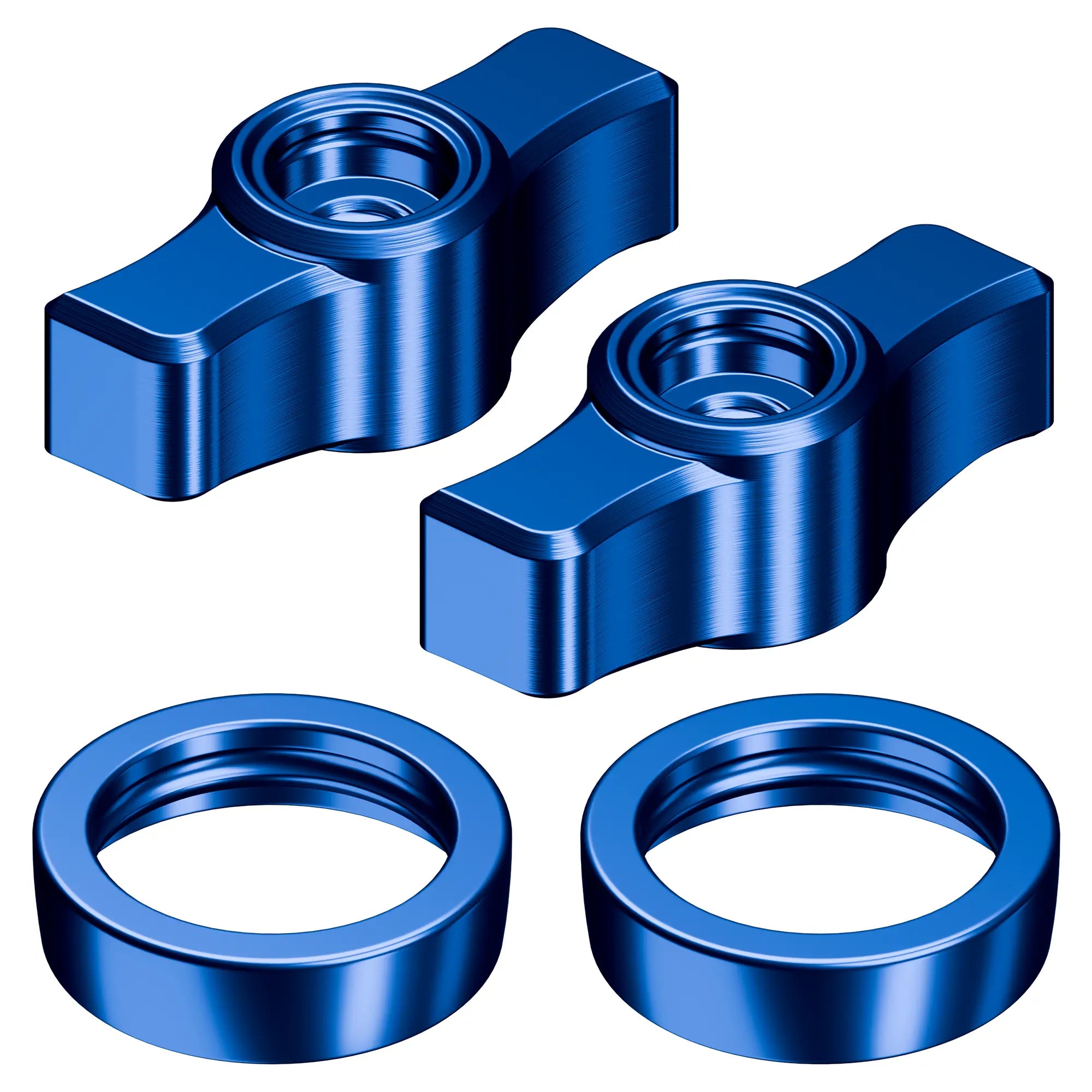 Billet Knob and Ring Accent Kits ( 2 Knobs, 2 Rings Included ) | Compa ...