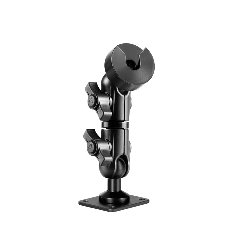 AMPS Drill Base Mount | 3.5" Arm |  CB Mic and Radio Holder