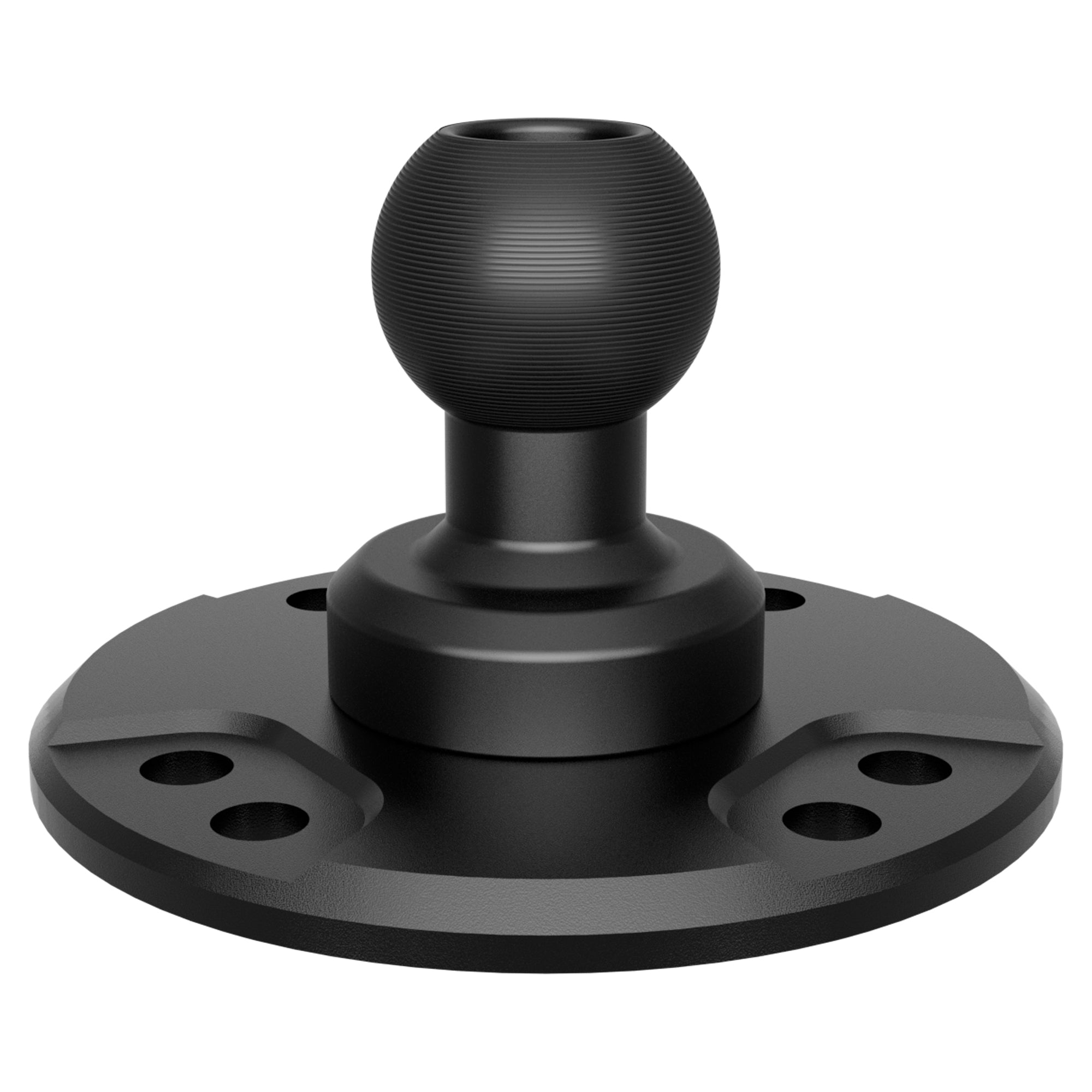 Round AMPS Mount | No Hardware Kit | Aluminum | 20mm Metal Ball | Version 3.0