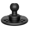 Round AMPS Mount | No Hardware Kit | Aluminum | 20mm Metal Ball | Version 3.0