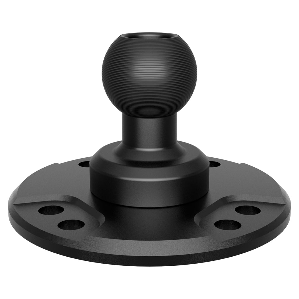 Round AMPS Mount | No Hardware Kit | Aluminum | 20mm Metal Ball | Version 3.0