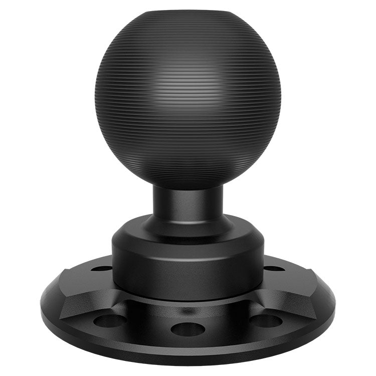 Round AMPS Mount | No Hardware Kit | Aluminum | 38mm Metal Ball | Version 3.0