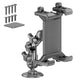 Heavy Duty Commercial Drill Base Mount | All-Metal SLATE™ Tablet Holder | Choose Your Arm Length