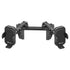 TRAXX™ - Assault Track Picatinny Dash Bracket With Dual Wireless Charging Phone Mounts | 2022 Ford Super Duty (Compatible With 12” Screen ONLY)