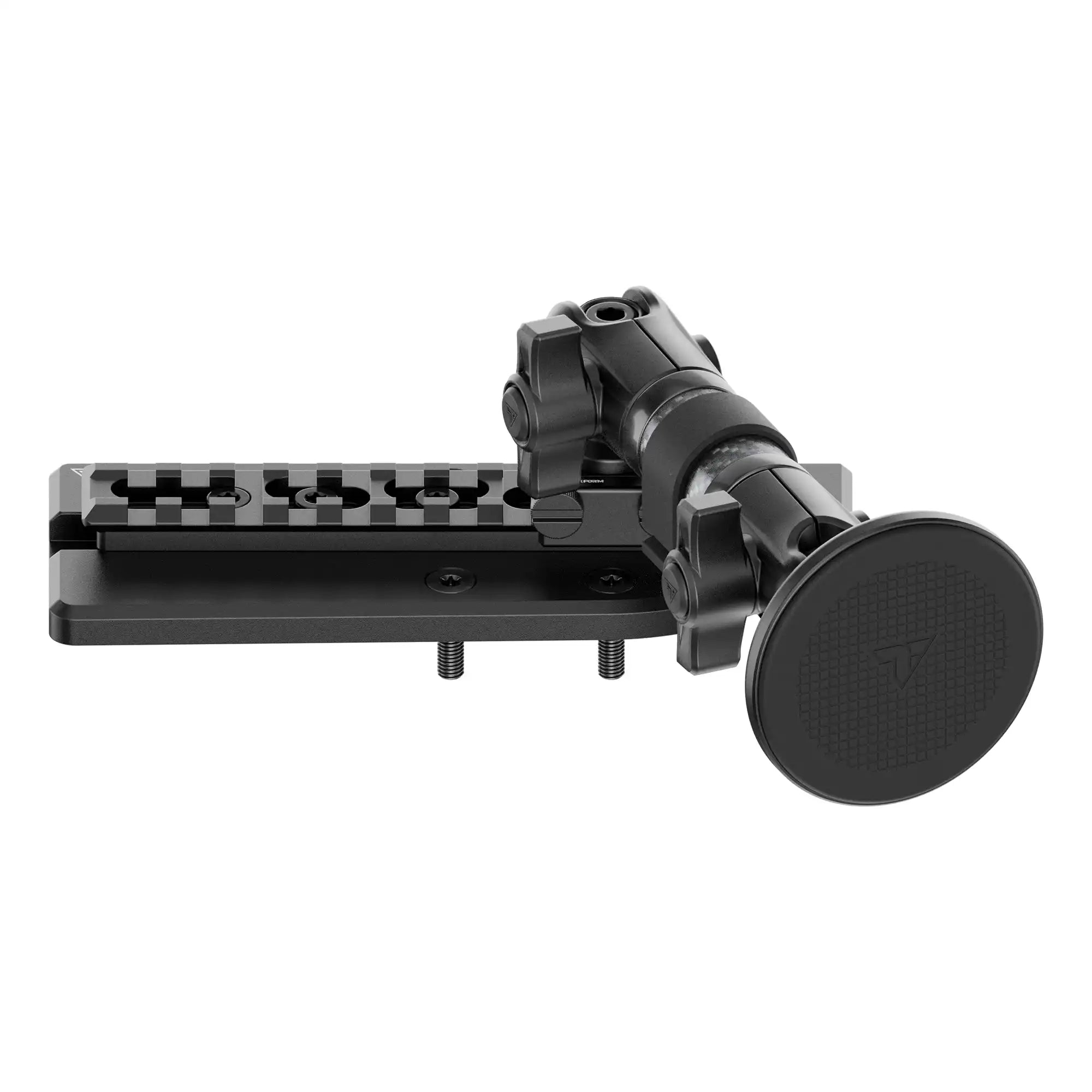 2024+ Jeep Wrangler JL & Gladiator (Not Compatible With 4xe) Tackform Assault Track Picatinny Dash Bracket With MagSafe Phone Mount | Passenger Side