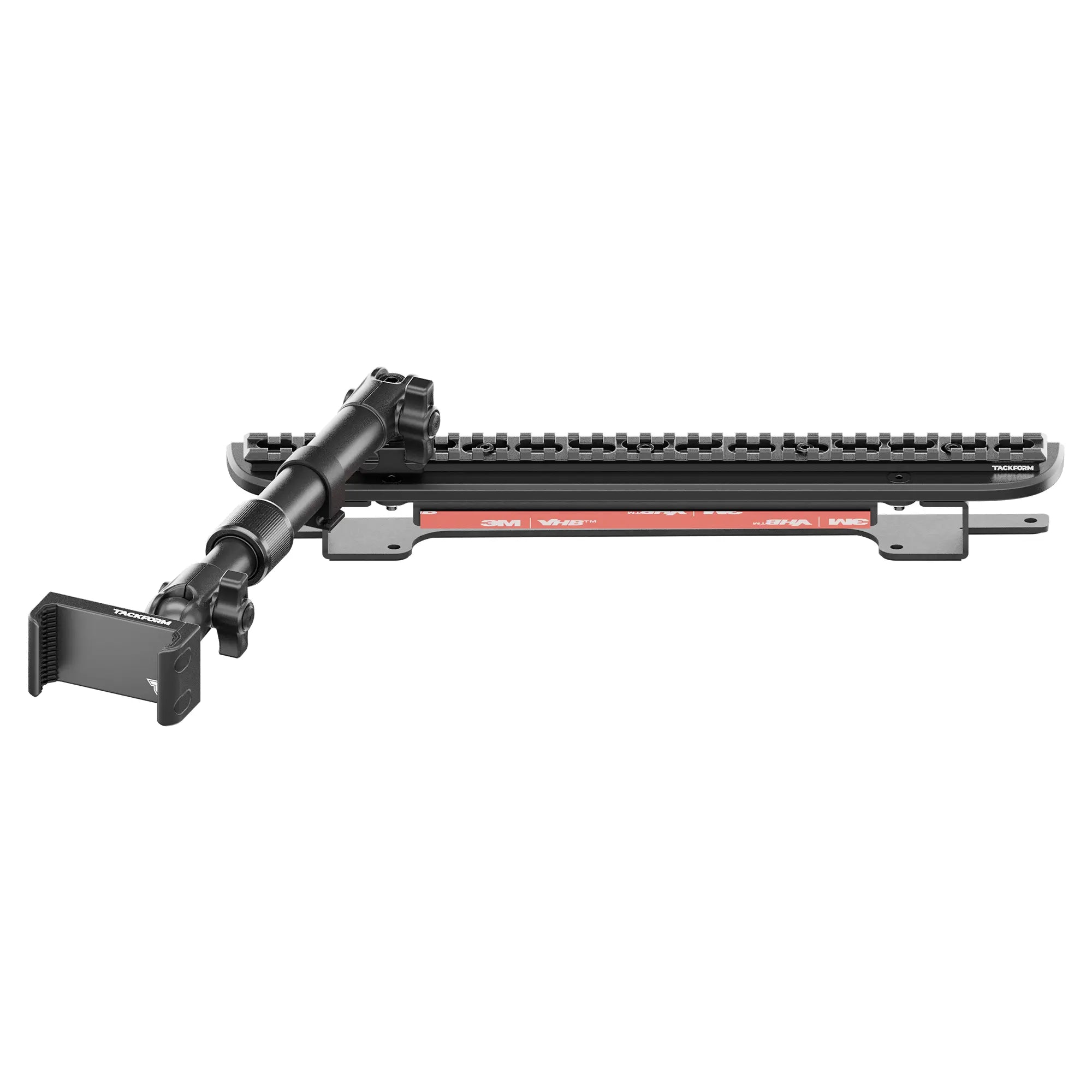 TRAXX™ - Assault Track Picatinny Dash Bracket With 20LITE Phone Mount | Telescoping Arm | 2024 - 2025 Ford F-150 (See Compatibility Info For Specific Year/Trim Fitment Details)