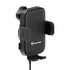 Qi Wireless Charging Phone Cradle with 17mm Socket & Customizable LED Accent Lighting