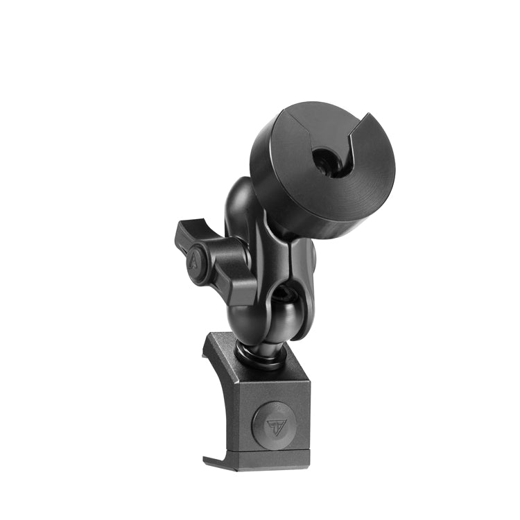 DC12-31CB | CB Microphone Mount with Top Dash Clip for 6th Gen Ford Bronco | 2" Arm