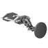 Forklift Pillar/Guard Mount with Magnetic Tablet Holder | Choose Your Arm Length