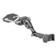 Forklift Pillar/Guard Mount with All-Metal Universal Phone Holder | Choose Your Arm Length