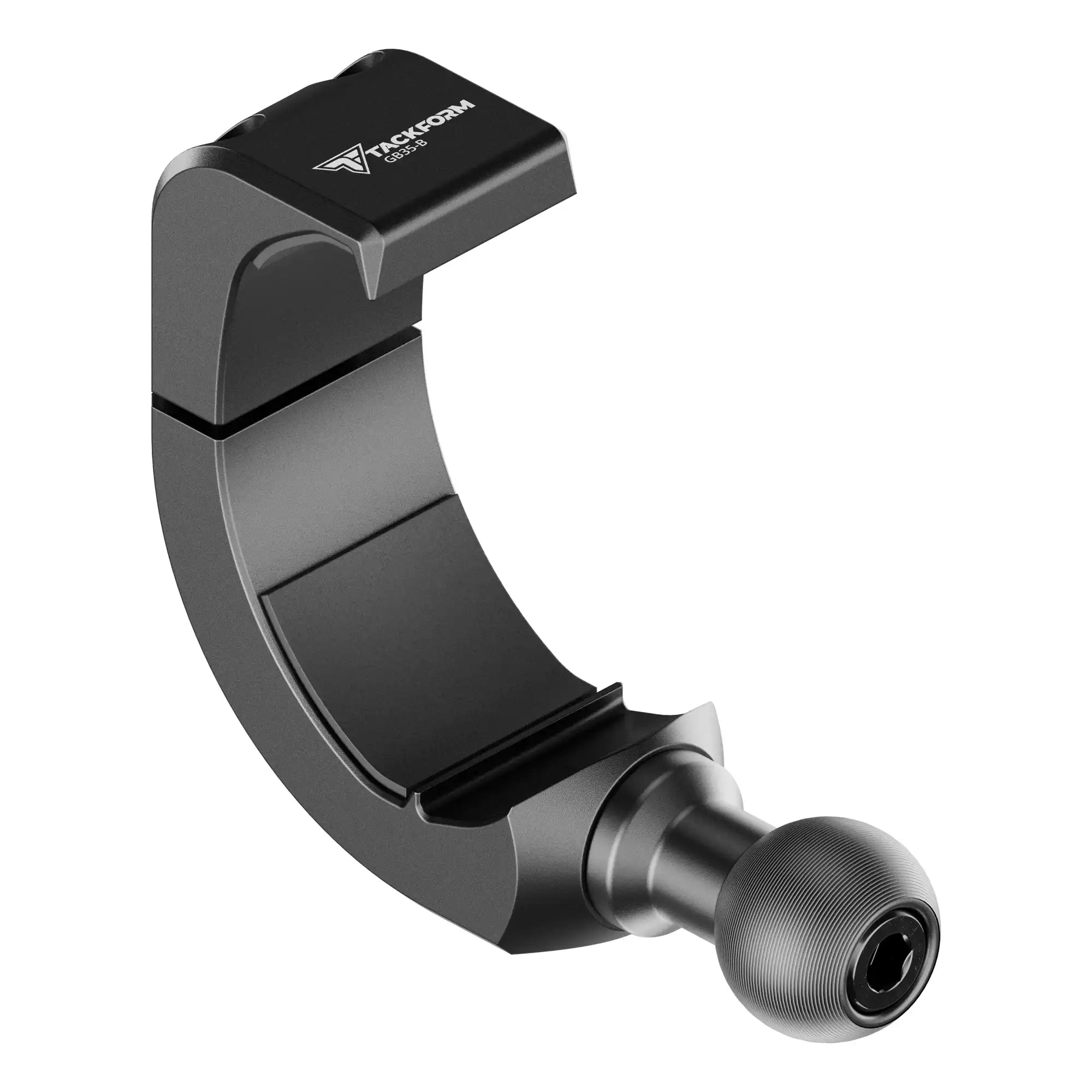 Product image of a 2024+ Jeep Wrangler JL, 2024+ Jeep Gladiator JT grab bar mount with a 20mm ball