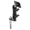 Black Can-Am AMPS Mount | Spyder Center Riser Mount - M10 Bolt | 3.5" DuraLock™ Arm