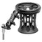 Black Can-Am Drink Holder | Spyder Center Riser Mount - M10 Bolt | 3.5" DuraLock™ Arm