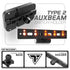 Auxbeam Holder | Assault Track Picatinny Base | Choose Arm Length & Panel Type