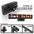 Auxbeam Holder | Assault Track Picatinny Base | Choose Arm Length & Panel Type